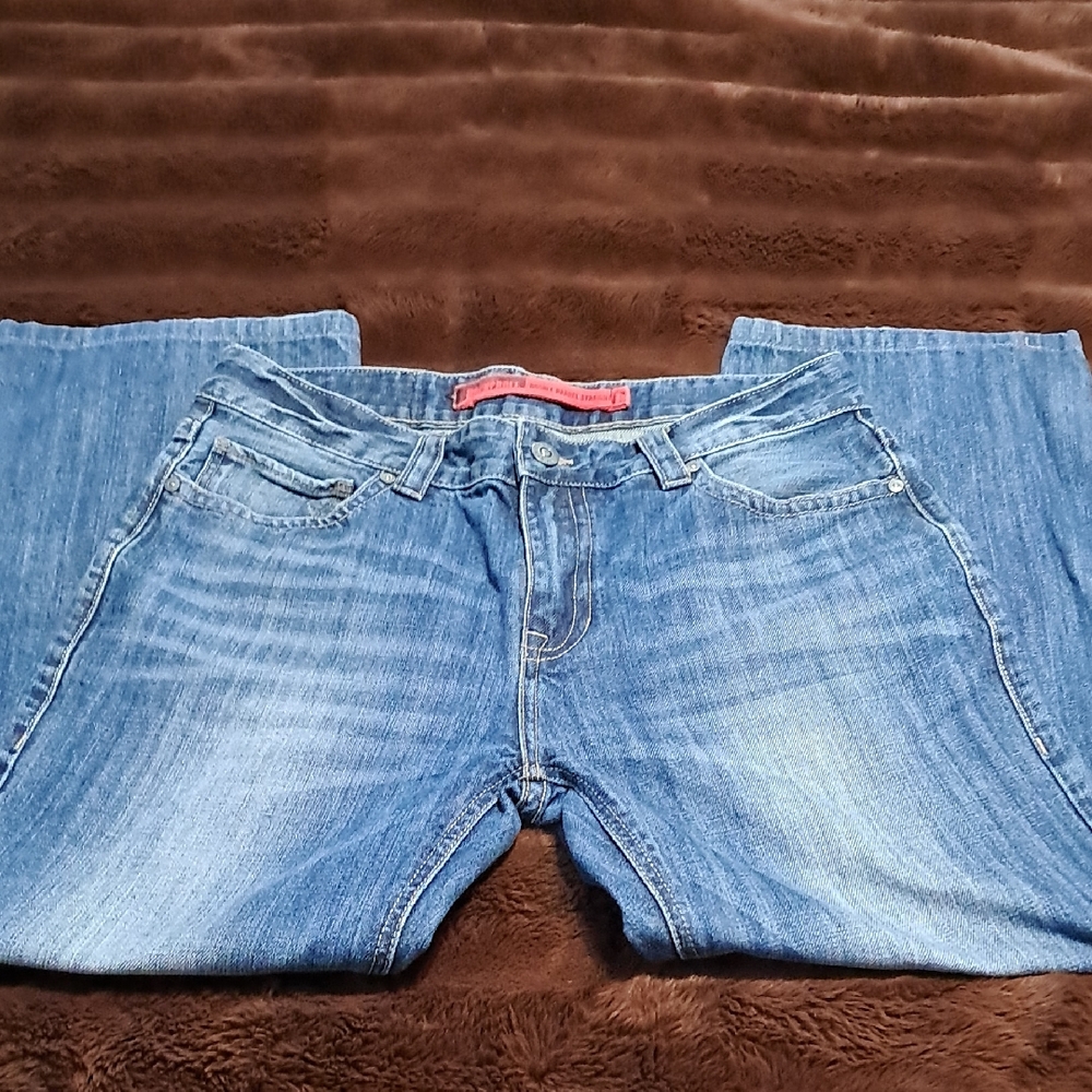 Rock & Roll Double Barrel Straight Relaxed Jeans Size 34 Waist 26.5 Inseam